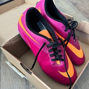 Nike Baltic Blue and Pink Blast Shoes